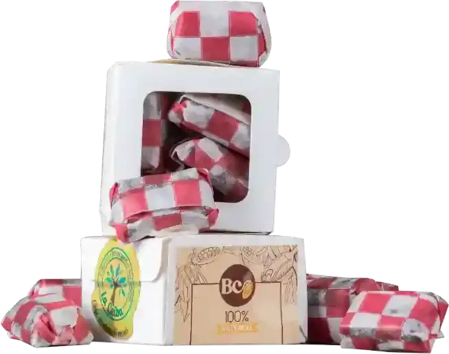 Chocolatina Artesanal Empaque Lujo