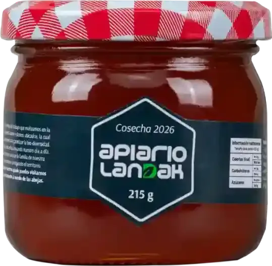 Miel de Abeja Orgánica Cruda 215 gr