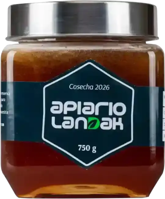 Miel de Abeja Orgánica Cruda 750 gr