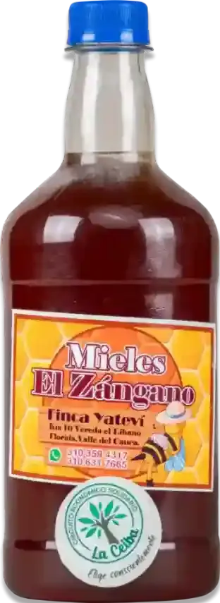Miel de Abeja Orgánica Cruda 1 kg
